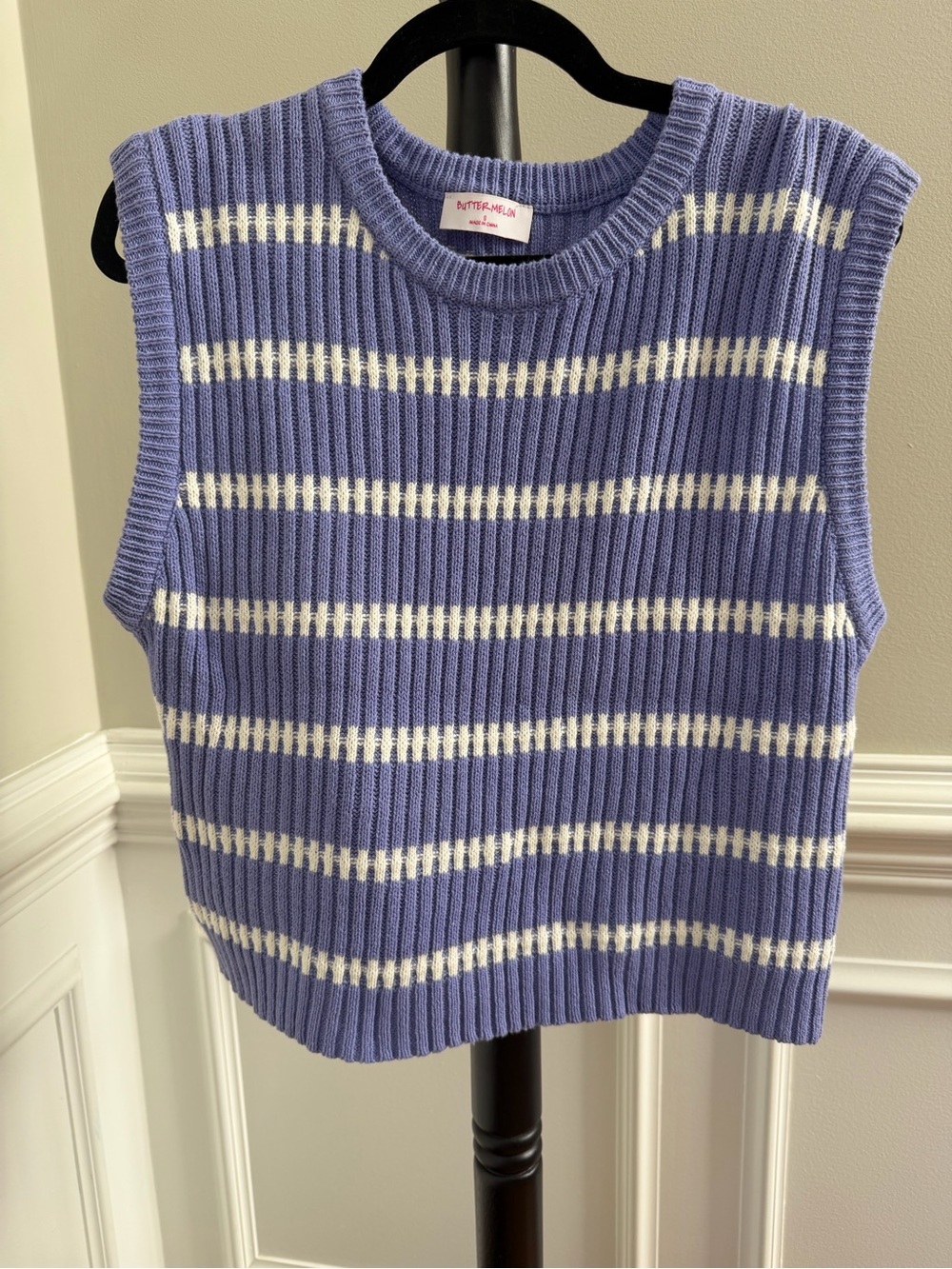 Buttermelon Sanibel Knit Tank in Lavender